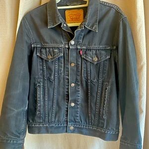 Vintage Levi Strauss Black Jean Jacket